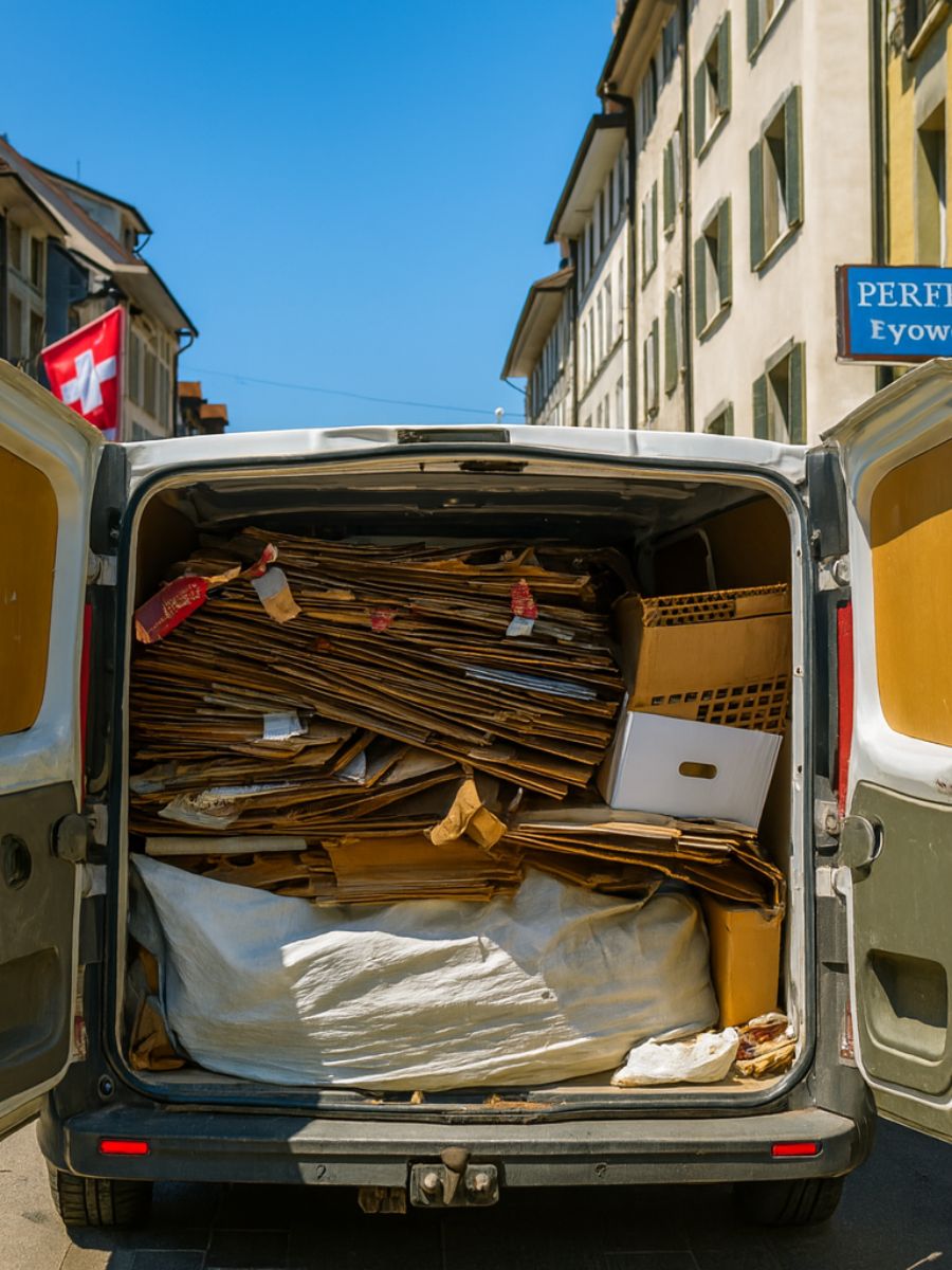 Débarras d'appartement à Lausanne par Mister Débarras