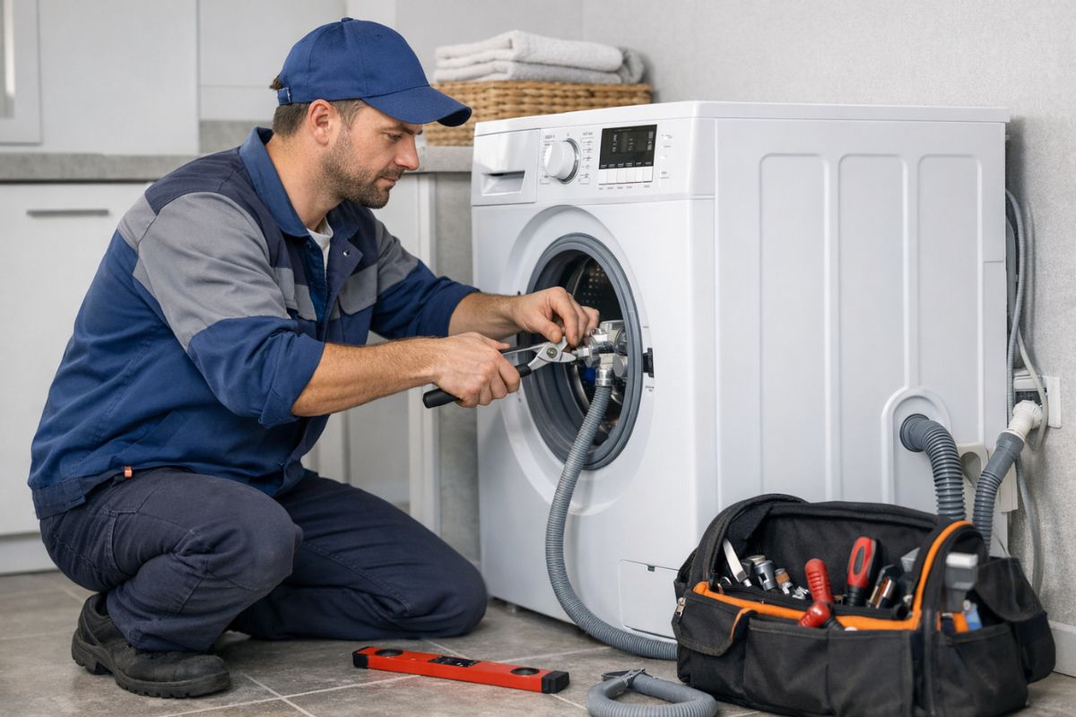 Installation électroménager à domicile en Suisse romande par Mister Débarras