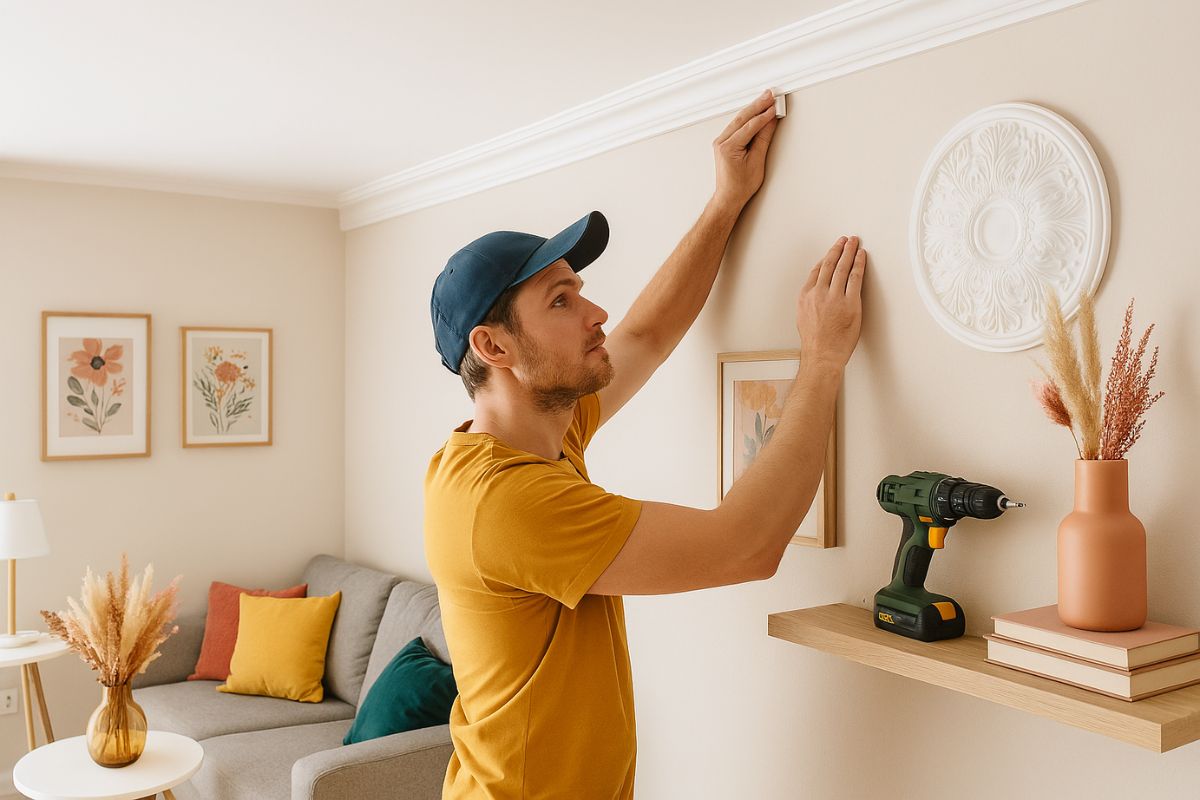 Travaux décoratifs à domicile en Suisse romande – finition soignée par Mister Débarras